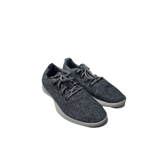 ALLBIRDS Grey Wool Runners MEN’S SIZE 9 Lace-up Running Shoes Sneakers ZA-8 - Picture 1 of 13